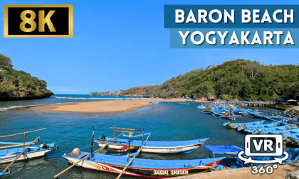 Baron Beach, Yogyakarta, Indonesia VR Video Baron Beach, Yogyakarta, Indonesia VR