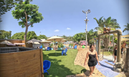 Israel. Shfayim Water Park. VR Video Israel. Shfayim Water Park. VR