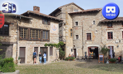 Perouges France 180 VR 3D VR Video Perouges France 180 VR 3D VR