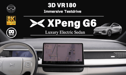 [8K VR180 POV Drive] Xpeng G6 Luxury Electric Sedan Testdrive 小鹏G6轿跑沉浸式试驾