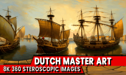 Cities of the 17th Century: Dutch master 3D Art VR Video Cities of the 17th Century: Dutch master 3D Art VR