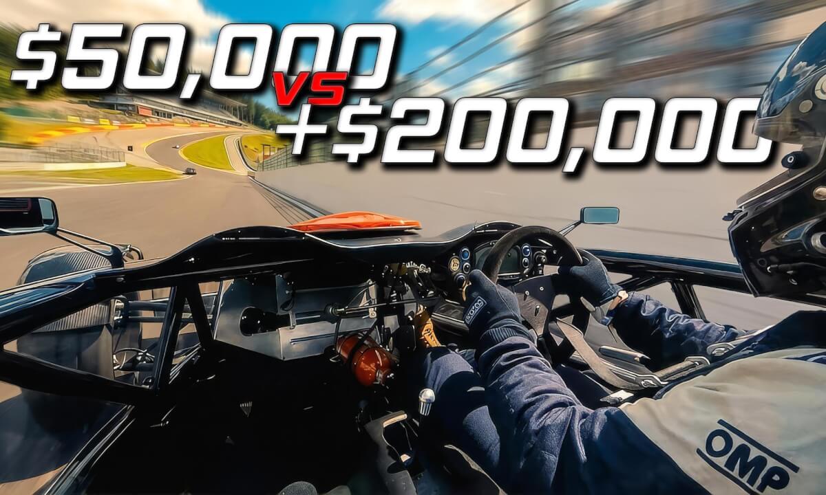 F1 on a budget on a premium track day F1 track RSR SPA