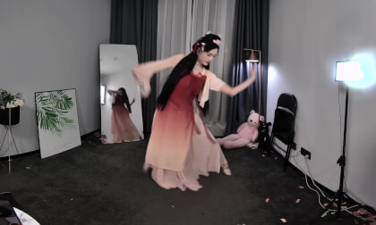 狸妖妖20240706001 月圆花好 2D VR 180 4K VR Video 狸妖妖20240706001 月圆花好 2D VR 180 4K VR