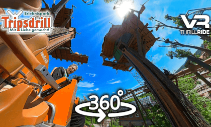 Soaring Through the Trees: A 360° POV of the Double Thunder Beam at Tripsdrill VR - Thrillride Soaring Through the Trees: A 360° POV of the Double Thunder Beam at Tripsdrill VR - Thrillride