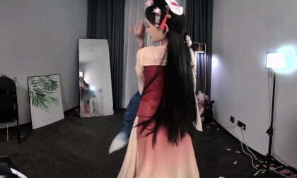 狸妖妖20240706001 白狐 2D VR 180 4K VR Video 狸妖妖20240706001 白狐 2D VR 180 4K VR