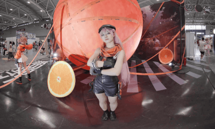 The booth of Firewick Network VR Video The booth of Firewick Network VR