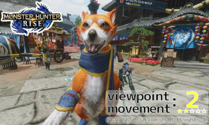 MonsterHunter RISE - Rubbing Palamute (Flat SBS Ver.)