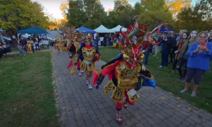 La Diablada Boliviana at Dia de los Muertos Festival 2022 3D 180 VR La Diablada Boliviana at Dia de los Muertos Festival 2022 3D 180 VR