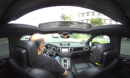 Driving in Offenbach am Main with my Porsche Macan SUV VR Video Driving in Offenbach am Main with my Porsche Macan SUV VR