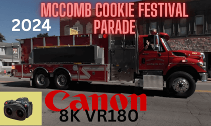 McComb Cookie Festival Parade Ohio 2024 Canon 8K60 VR180 VR Video McComb Cookie Festival Parade Ohio 2024 Canon 8K60 VR180 VR