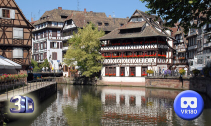 Strasbourg France 180 VR 3D 2022 VR Video Strasbourg France 180 VR 3D 2022 VR