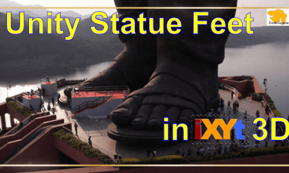 Statue of Unity, the world's tallest statue, Gujarat, India in iXYt 3D video for VR Statue of Unity, the world's tallest statue, Gujarat, India in iXYt 3D video for VR