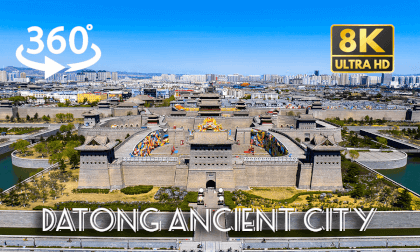 Travel China: Ancient City of Datong 大同古城 | 8K 360 Travel China: Ancient City of Datong 大同古城 | 8K 360