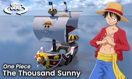 One Piece - Thousand Sunny VR 360
