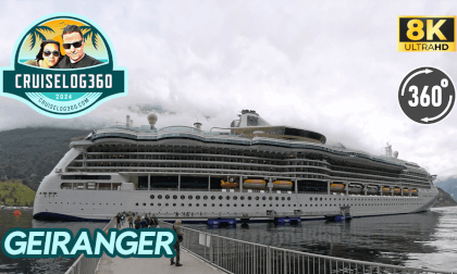 Jewel of the Seas - Geiranger Part 1 (8K 360 VR) VR Video Jewel of the Seas - Geiranger Part 1 (8K 360 VR) VR