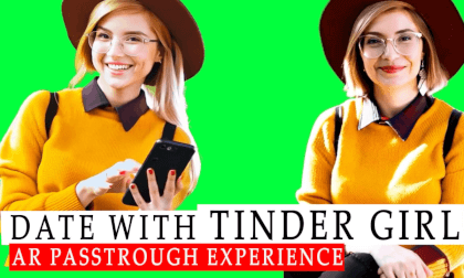 Tinder Date in AR: Passthrough experience Tinder Date in AR: Passthrough experience