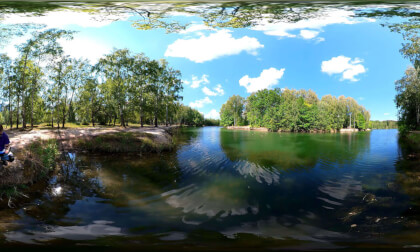Lake on park | Volk360 VR Video Lake on park | Volk360 VR