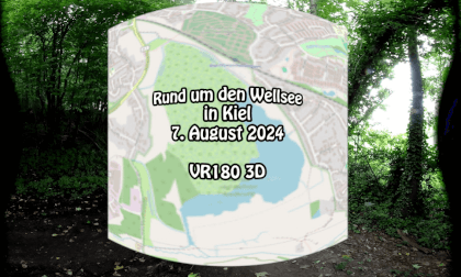 Rund um den Wellsee in Kiel (VR180 3D) VR Video Rund um den Wellsee in Kiel (VR180 3D) VR