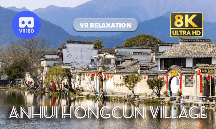 Travel China: Anhui Hongcun Village 安徽宏村 | 8K 3D 180 Travel China: Anhui Hongcun Village 安徽宏村 | 8K 3D 180