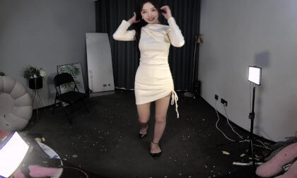 狸妖妖20240809001 桃花旗袍 忘了 3D VR 180 8K