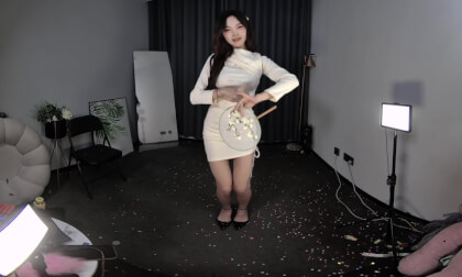 狸妖妖20240809001 鸳鸯戏 3D VR 180 8K
