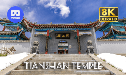 Travel China: Tianshan Temple 天山庙 | Xinjiang | 8K 3D 180 Travel China: Tianshan Temple 天山庙 | Xinjiang | 8K 3D 180