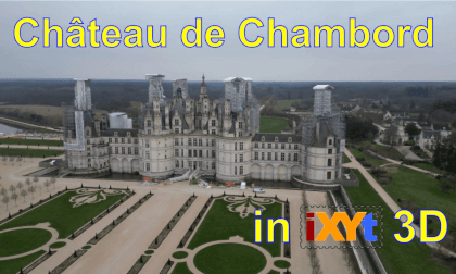 Château de Chambord, Centre-Val de Loire, France in iXYt 3D video for VR Château de Chambord, Centre-Val de Loire, France in iXYt 3D video for VR