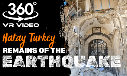 Remains of the Hatay (Antiacheia) Earthquake - 360 VR Video Remains of the Hatay (Antiacheia) Earthquake - 360 VR Video