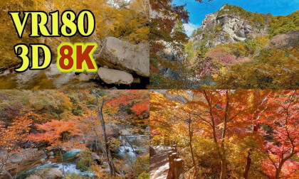 Shousenkyo,the most beautiful canyon in Japan VR Video Shousenkyo,the most beautiful canyon in Japan VR