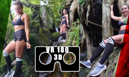 Part 2 Beautiful Mexican guide Dzoara Waterfalls VR Video Part 2 Beautiful Mexican guide Dzoara Waterfalls VR