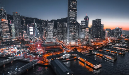 3D aerial video hk night view AI by 3d5gcc VR Video 3D aerial video hk night view AI by 3d5gcc VR