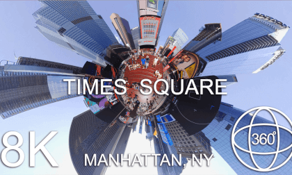 High noon at Times Square, Manhattan, NY 360 8k HDR Ambisonic sound VR Video High noon at Times Square, Manhattan, NY 360 8k HDR Ambisonic sound VR
