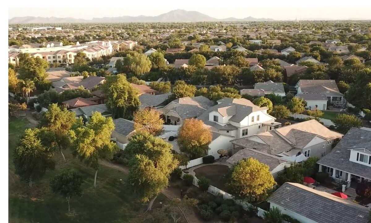 drone 3d aerial video town blocks ai by 3d5gcc