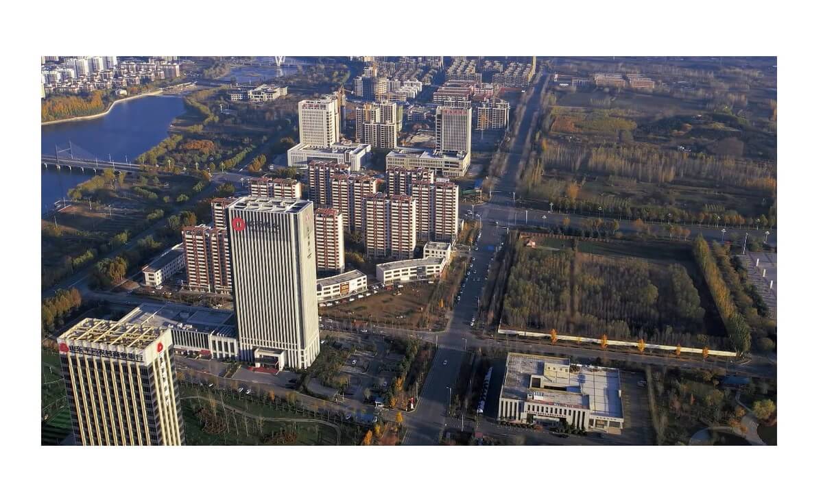 3d aerial video chinese town ai by 3d5gcc