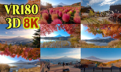 Mt.FUJI in Autumn,JAPAN VR Video Mt.FUJI in Autumn,JAPAN VR