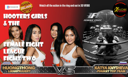The Hooters Girls and The Female Fight League Fight Two The Hooters Girls and The Female Fight League Fight Two