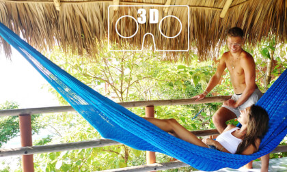 Mexico Paradise Getaway Cabana VR180 3D