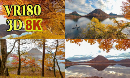 Autumn leaves around Lake-Haruna and Mt.Haruna,Gunma,Japan VR Video Autumn leaves around Lake-Haruna and Mt.Haruna,Gunma,Japan VR