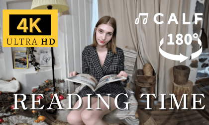 CALFVR - " It's reading time>>" VR Video CALFVR - " It's reading time>>" VR