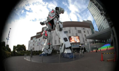 Unicorn Gundam statue at Diver City Tokyo Plaza in Odaiba, Japan VR Video Unicorn Gundam statue at Diver City Tokyo Plaza in Odaiba, Japan VR
