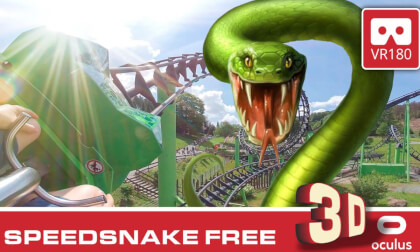 Speedsnake free VR Roller Coaster onride POV Speedsnake free VR Roller Coaster onride POV