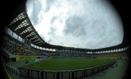 JEF United Chiba's J2 League game against Tokushima Vortis at Fukuda Denshi Arena in Soga, Japan VR Video JEF United Chiba's J2 League game against Tokushima Vortis at Fukuda Denshi Arena in Soga, Japan VR