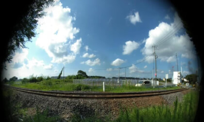 SteamLocomotive Train CL12-66 departs from Nishidai Station in Moka, Japan SteamLocomotive Train CL12-66 departs from Nishidai Station in Moka, Japan