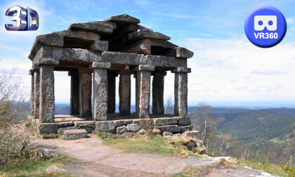 Le Donon, France 360 VR 3D VR Video Le Donon, France 360 VR 3D VR