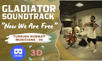 Gladiator Soundtrack "Now We Are Free" Cover - 3D VR 180 Gladiator Soundtrack "Now We Are Free" Cover - 3D VR 180