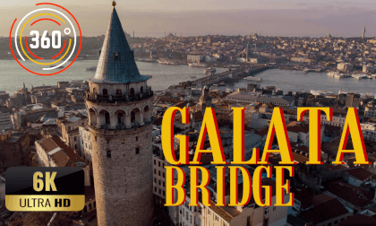 Crossing The Galata Bridge On Foot Crossing The Galata Bridge On Foot