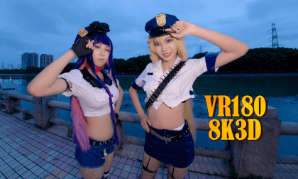 [3DVR180] Panty and Stocking