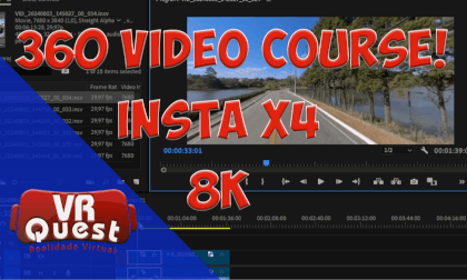 Unlock the Future of VR Filmmaking with Our 360 Video Course - 8K ! Unlock the Future of VR Filmmaking with Our 360 Video Course - 8K !