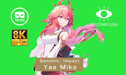 [8K Passthrough MMD] Genshin Impact Yae Miko 原神 八重神子