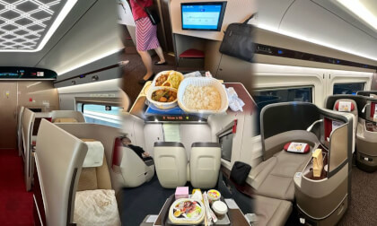 一天体验完高铁鱼骨蛋壳包厢商务座! VR Video 一天体验完高铁鱼骨蛋壳包厢商务座! VR